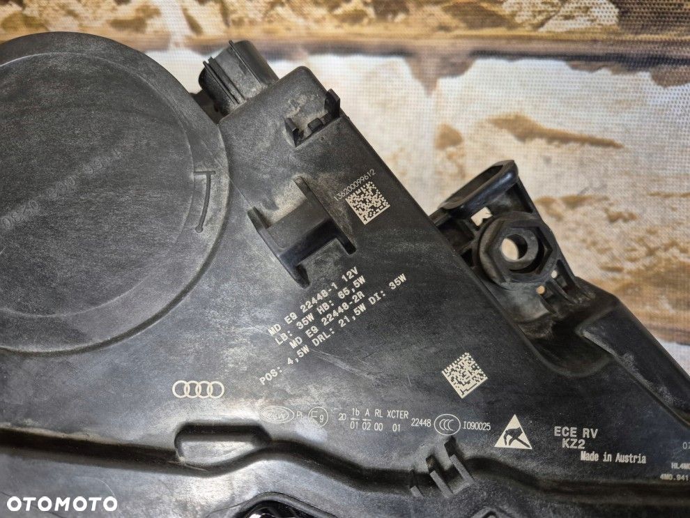 audi q7 lift 22\'\' 4m0 941 040c matrix led europa prawa - 5