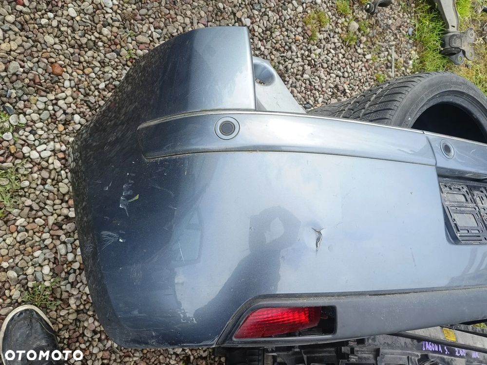 CITROEN C4 I 2006R ZDERZAK TYŁ TYLNY   SZARY EZW PDC Z CZUJNIKAMI PARKOWANIA - 3