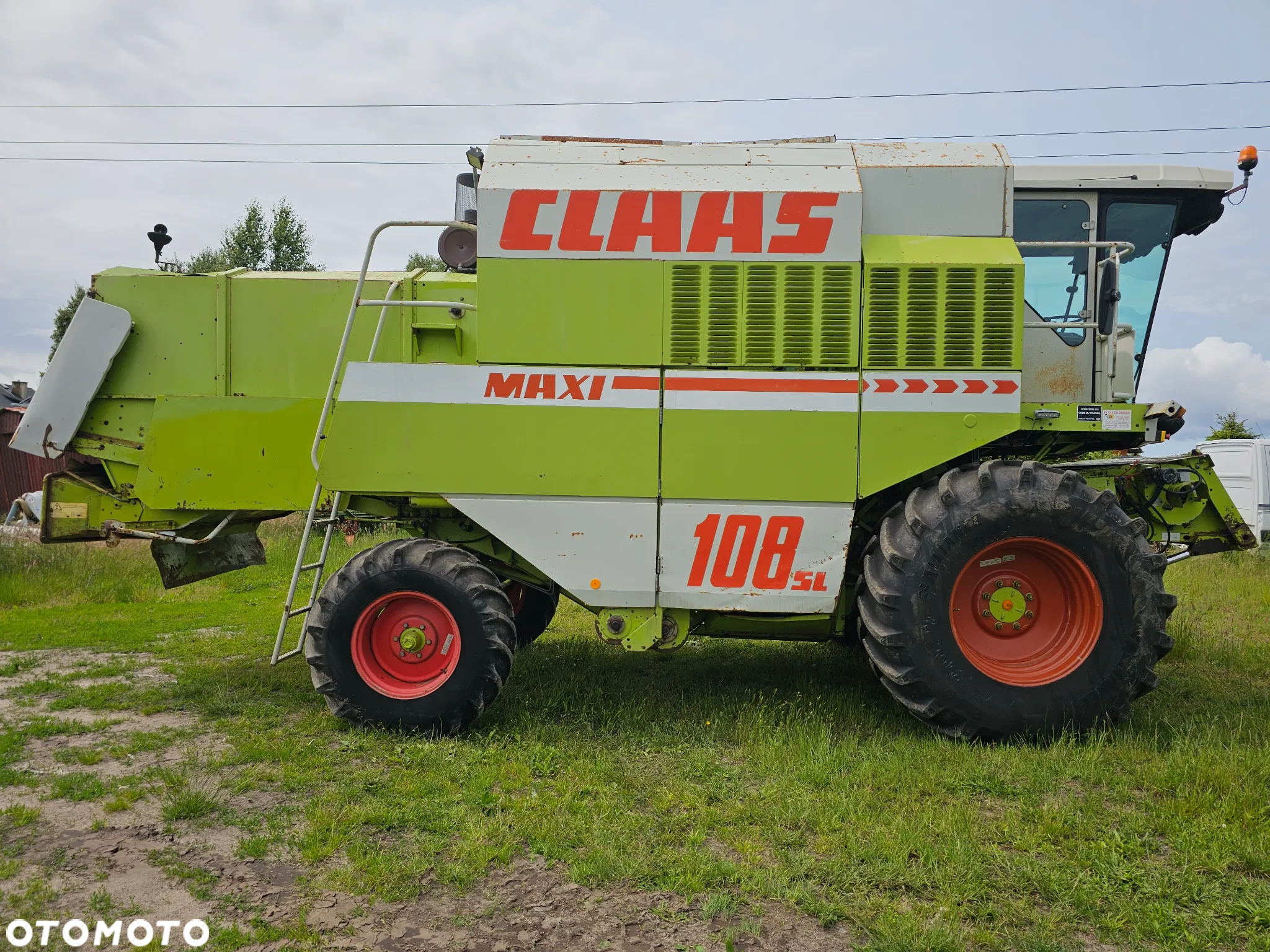 Claas DOMINATOR 108 SL MAXI 5,2m hedr + wózek hydrostat - 2