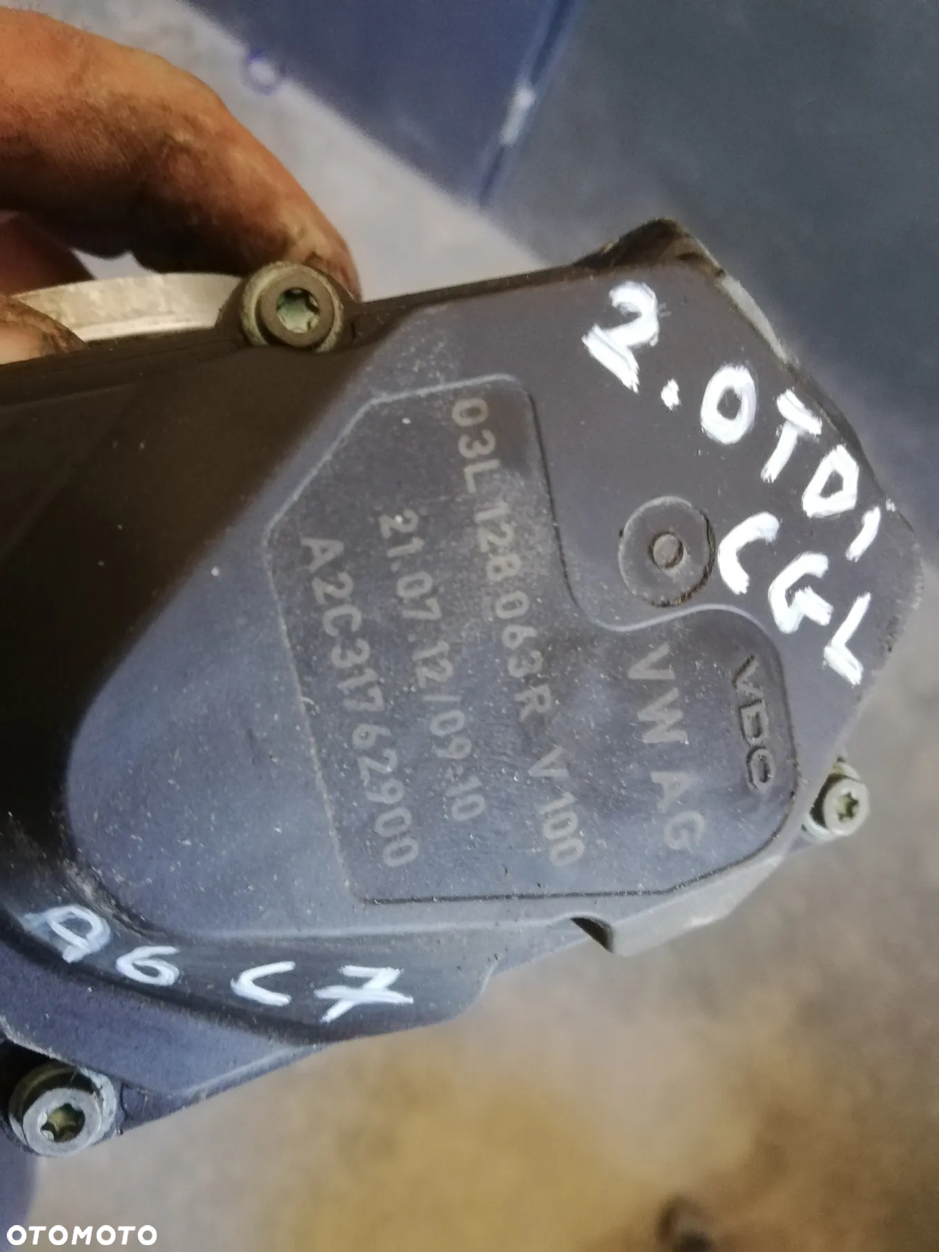 Audi a6 c7 przepustnica 03L128063R A2C31762900 - 2