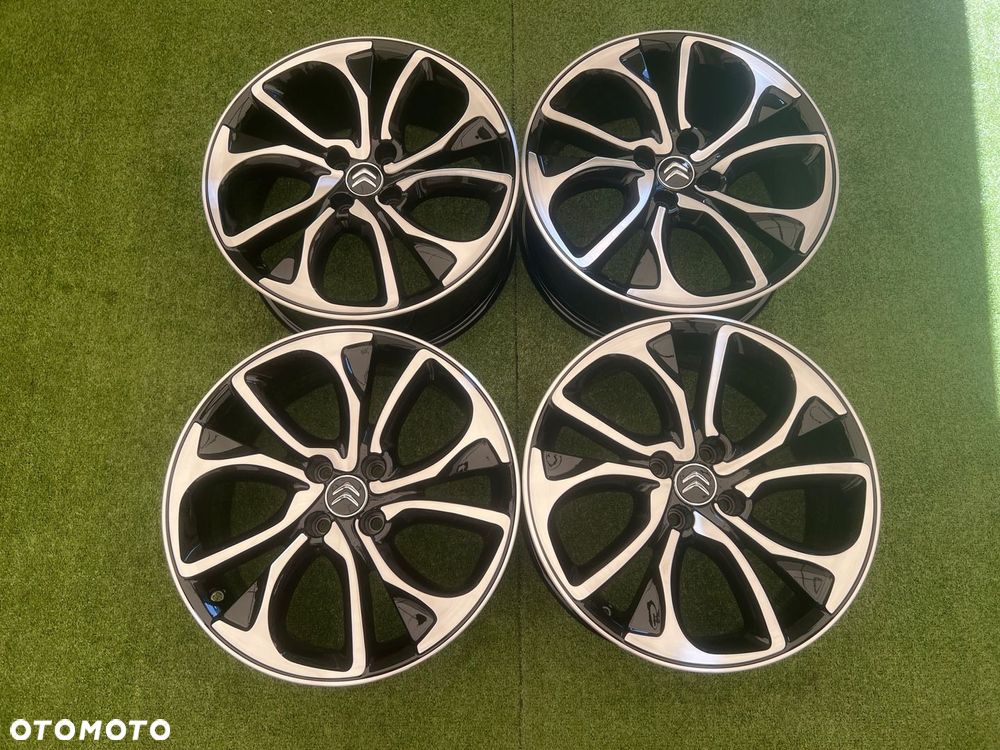 KOMPLET FELG FELGI CITROEN C4 DS3 DS4 PEUGEOT 208 2008 18 ET29 ORYGINALNE - 3