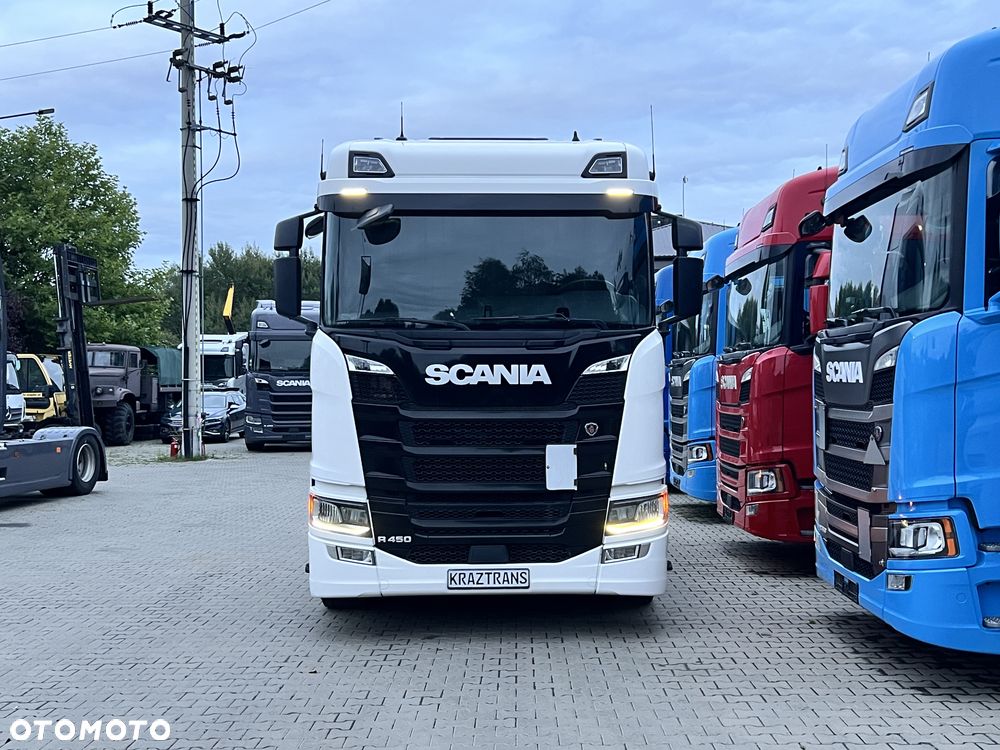 Scania R450 z Niemiec cała na poduszce x6 hydraulika ASO Scania Full LED NAVI - 7