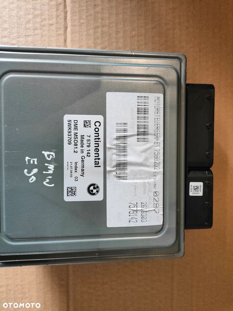 BMW E90 E91 LIFT 2.0B STEROWNIK SILNIKA 5WK93709 - 3