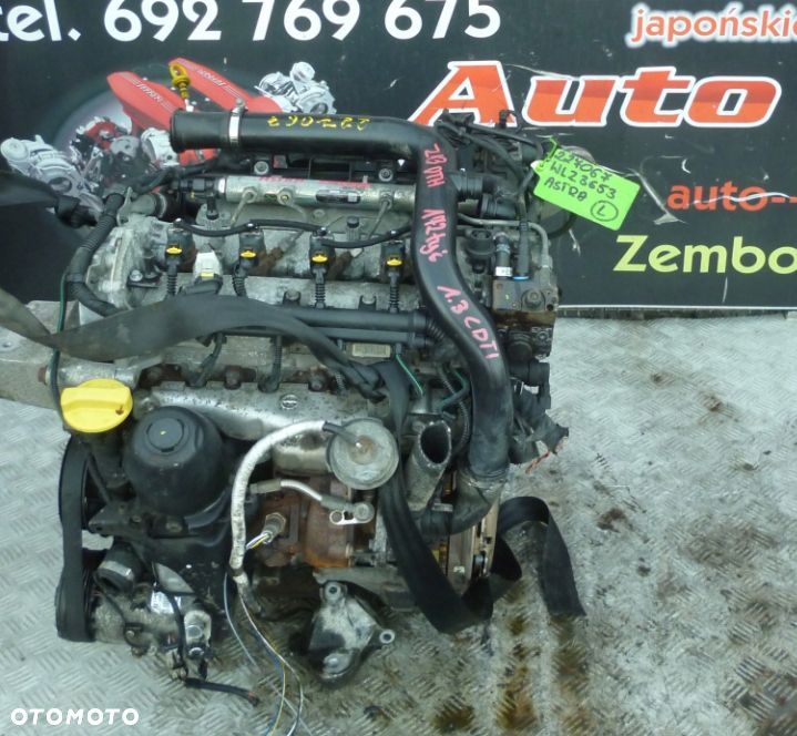 SILNIK OPEL ASTRA CORSA 1.3 CDTI Z13DTH 172 TYS  UKŁ. WTRYSKOWY - 1