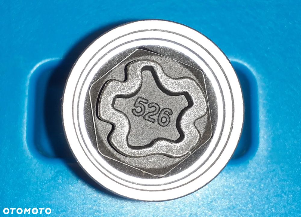Nasadka zabezpieczająca Nakładka Adapter Złodziejka Do Śrub VW Volkswagen - 6