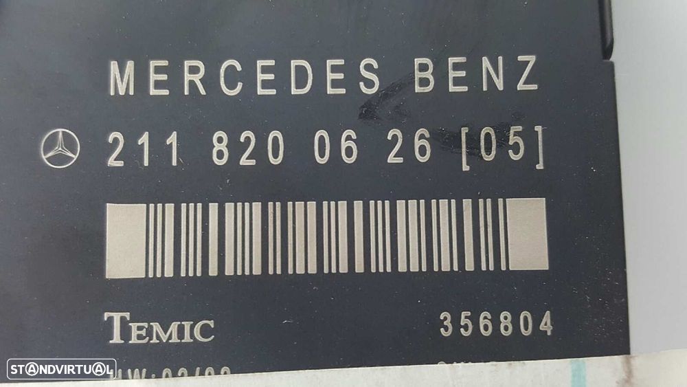 CENTRALINA/BOMBA FECHO CENTRAL MERCEDES CLASE E (W211) BERLINA E 270 CDI (211.01... - 3
