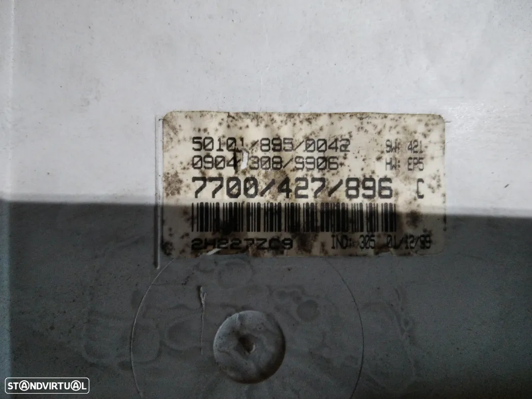 QUADRANTE RENAULT MEGANE 1 FASE 2 DIESEL 7700427896 - 3
