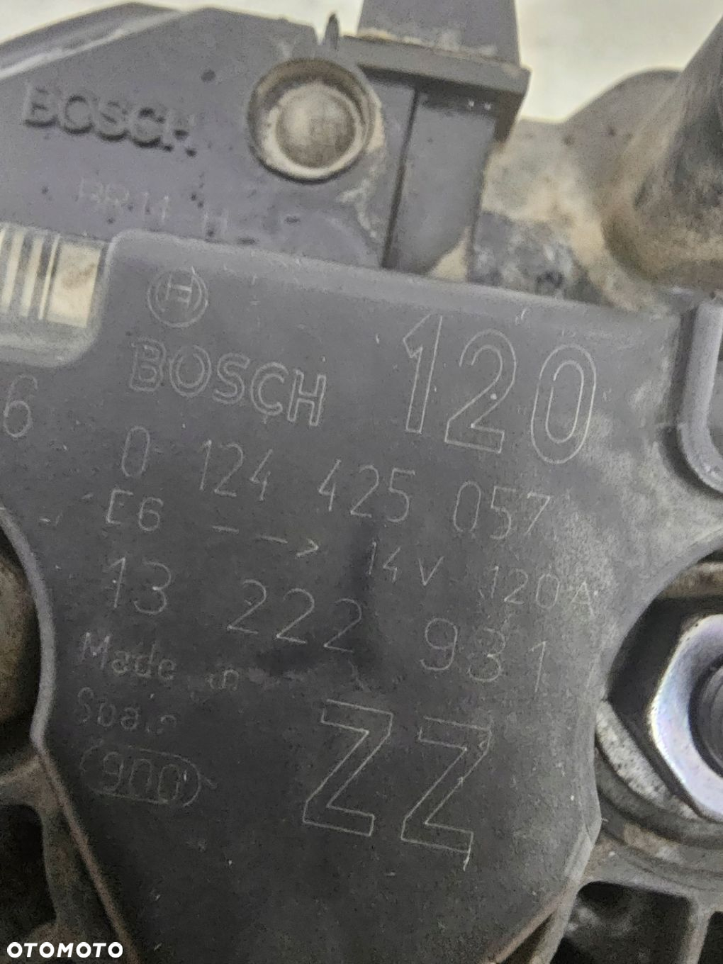 ALTERNATOR OPEL CORSA D 1.2 0124425057 - 3