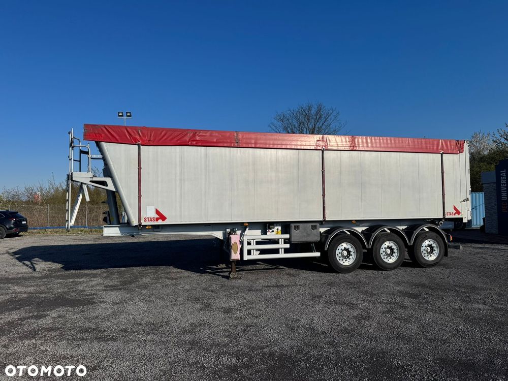 Stas 55m3 / Klapo- Drzwi / Oś Podnoszona / Waga / Stan BDB / z Francji - 8
