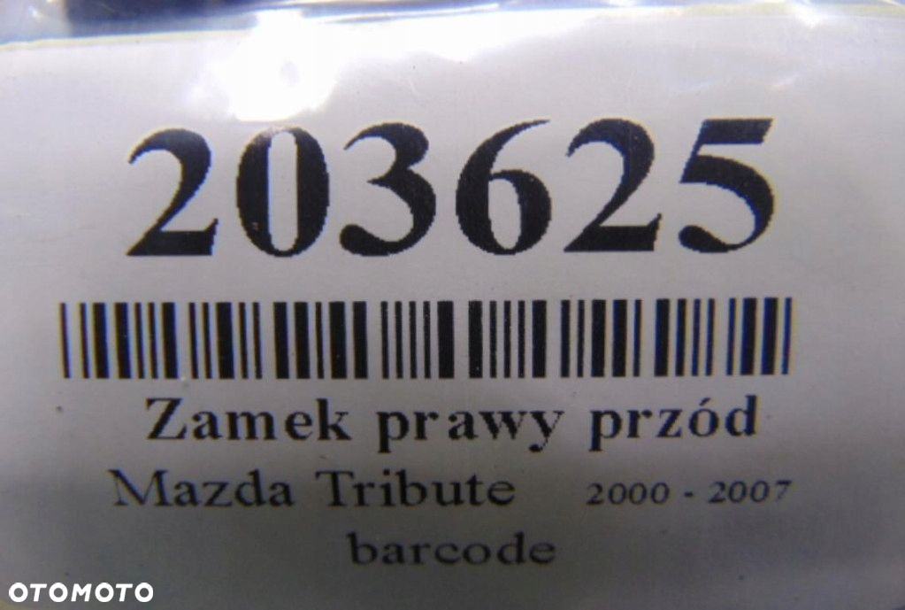 MAZDA TRIBUTE ZAMEK PRAWY PRZÓD - 7