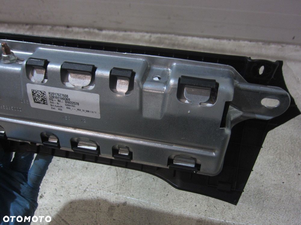 BMW 7 F01 F02 USA PODUSZKA KOLANOWA KIEROWCY AIRBAG 72129176276 9176276 - 5