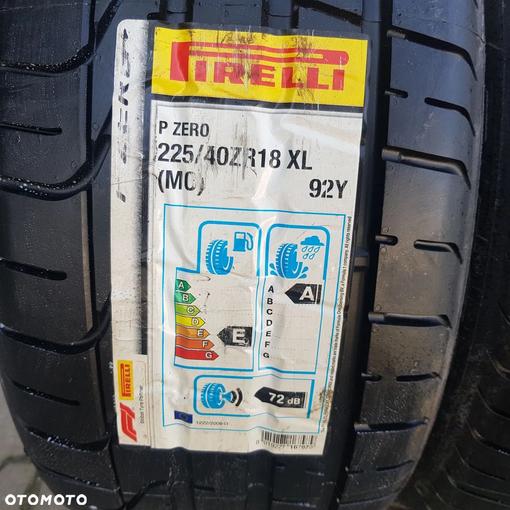 4x 225/40R18 Pirelli P Zero Nowy komplet opon letnich Poznań - 2