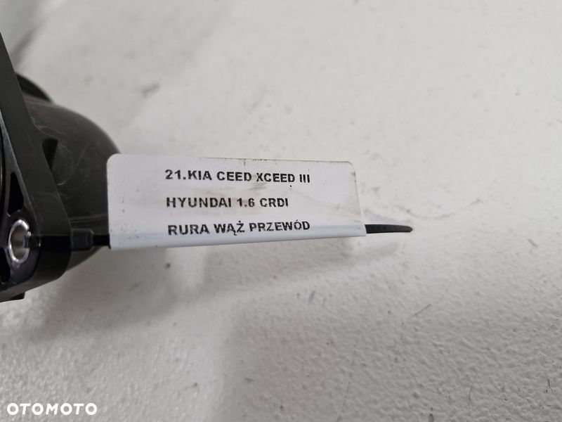KIA CEED 3 III XCEED HYUNDAI 1.6 CRDI RURA WĄŻ PRZEWÓD POWIETRZA 28130-J7950 - 7