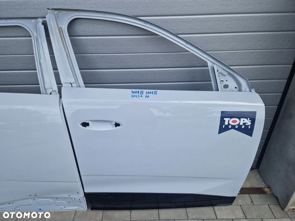 DRZWI PRZEDNIE PRAWE + TYLNE PRAWE PEUGEOT 3008 III 5008 III 2023-- - 2