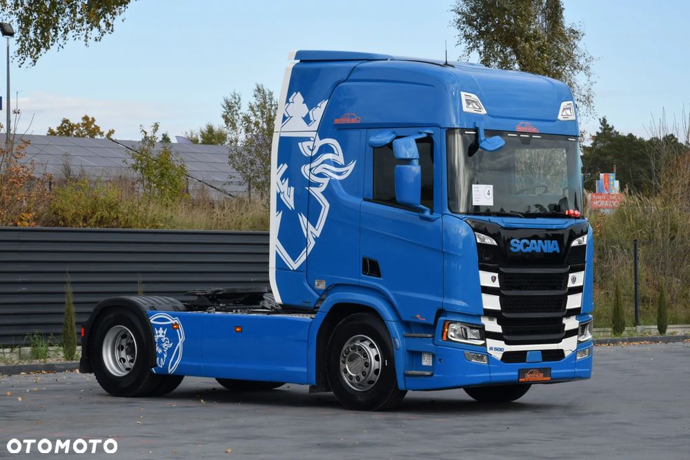 Scania R500 / FULL AIRMATIC / HYDRAULIKA / RETARDER / KLIMATYZACJA POSTOJOWA / ACC / KLIMA / FULL LEDY / FULL SPOILERY / NOWE OPONY / FULL OPCJA / WERSJA PREMIUM / SERWISOWANA / SPROWADZONA - 3