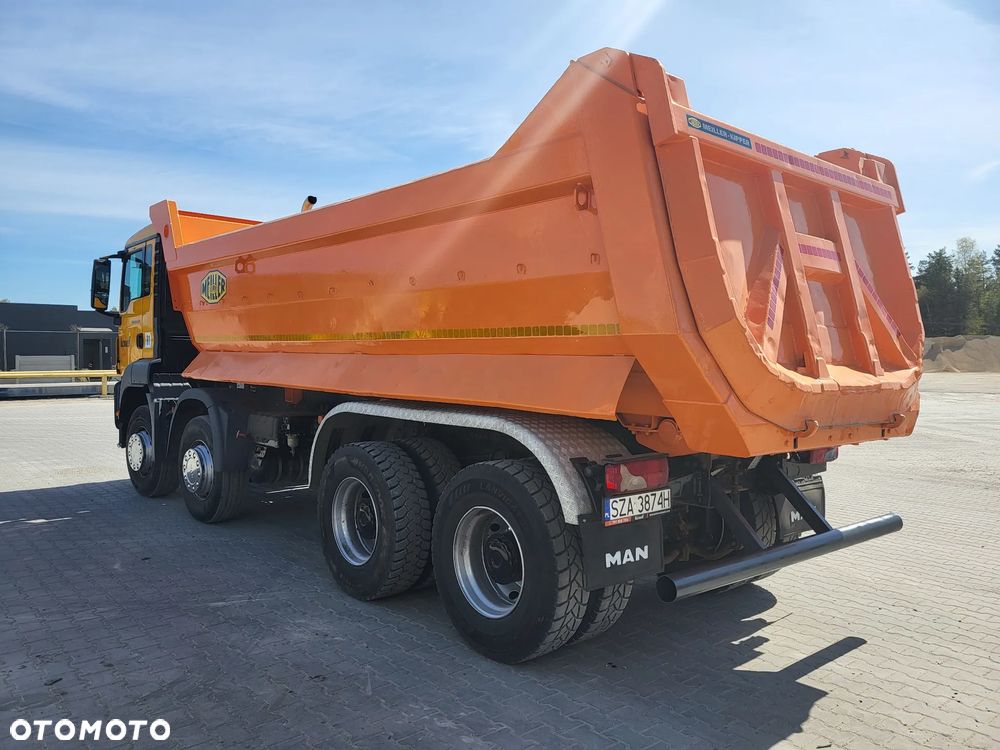 MAN TGS 41.440 8x4 / WYWROTKA / MEILLER KIPPER / 2008 rok. - 2