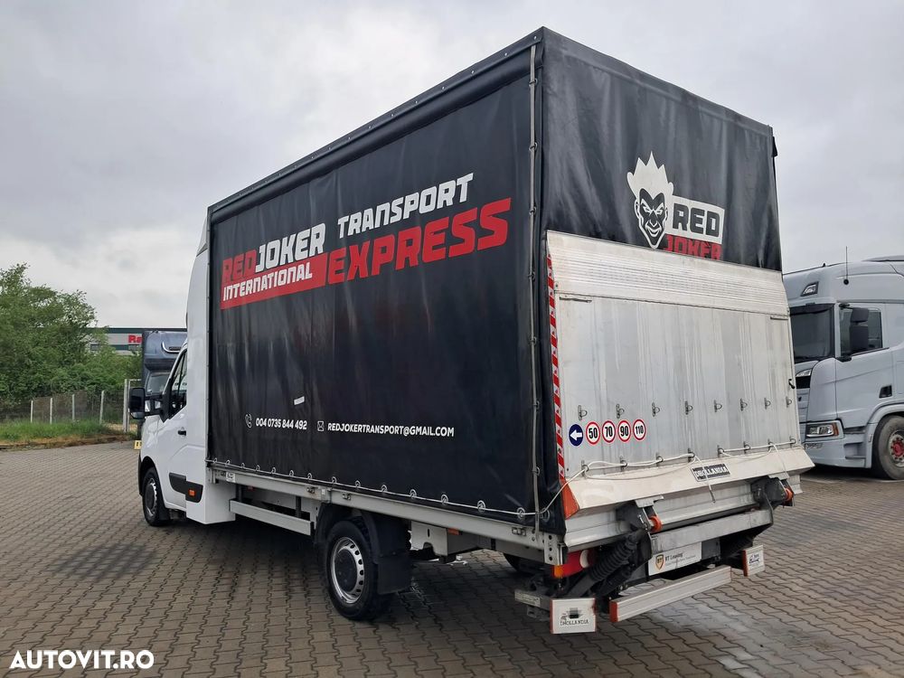 Renault MASTER 2.3D 160 CP CABINA DE DORMIT SI PRELATA LIFT DHOLLANDIA - 3