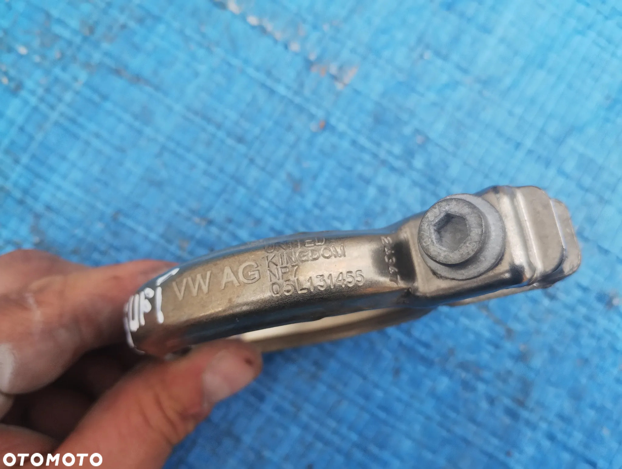 Audi Q5 80A Opaska Obejma DPF Filtra  Tłumika 05L131455 - 4