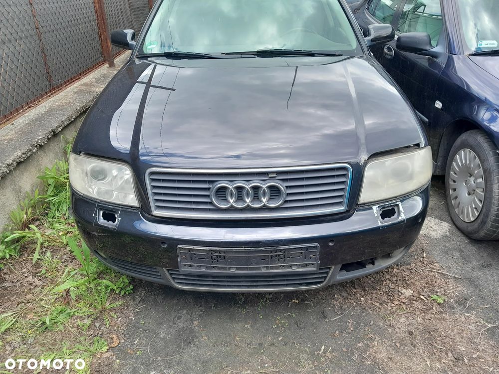 Zderzak przedni AUDI A6 C5 Lift 01-04r. LZ9W PDC Xenon - 2