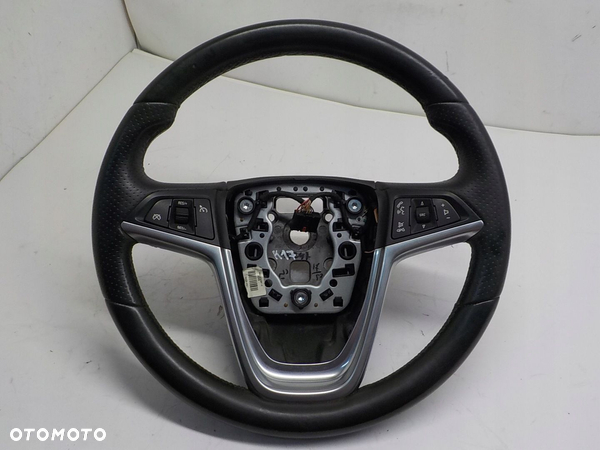 OPEL ASTRA J IV MOKKA KIEROWNICA SKÓRA MULTI
