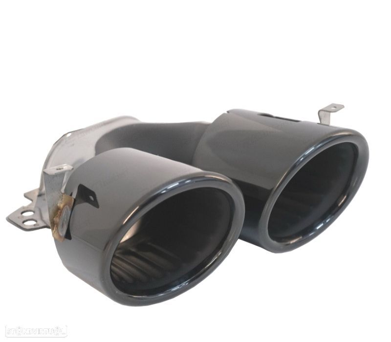 PONTEIRAS DE ESCAPE MERCEDES GLE W167 19- LOOK GLE53 PRETAS - 4