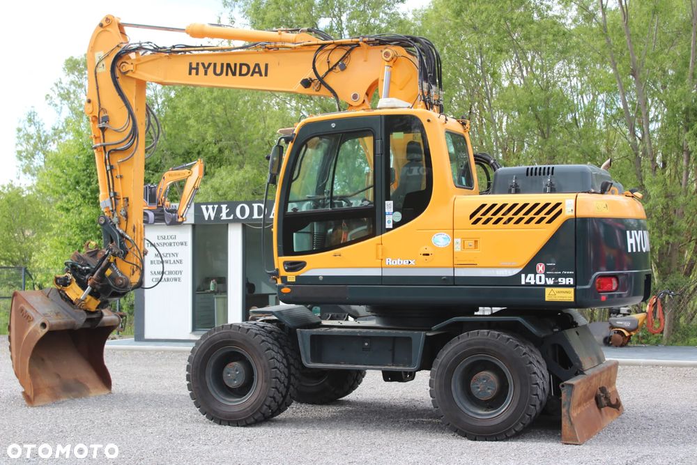 Hyundai 140W-9 Rototilt/Sprowadzony /9500Mtg - 2
