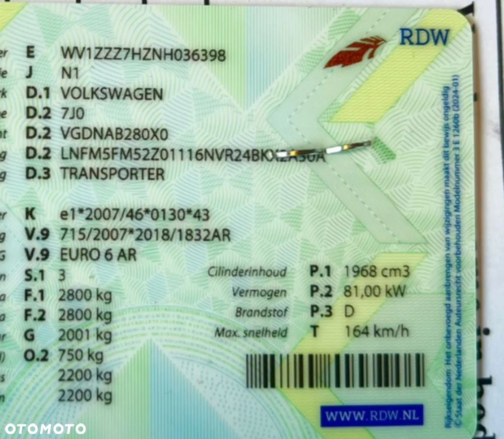 Volkswagen Transporter - 40