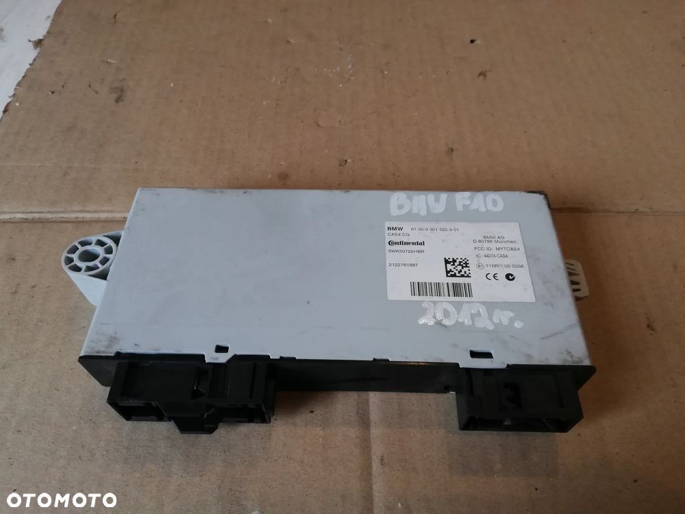 STEROWNIK MODUŁ CAS 9301522 BMW F10 - 1