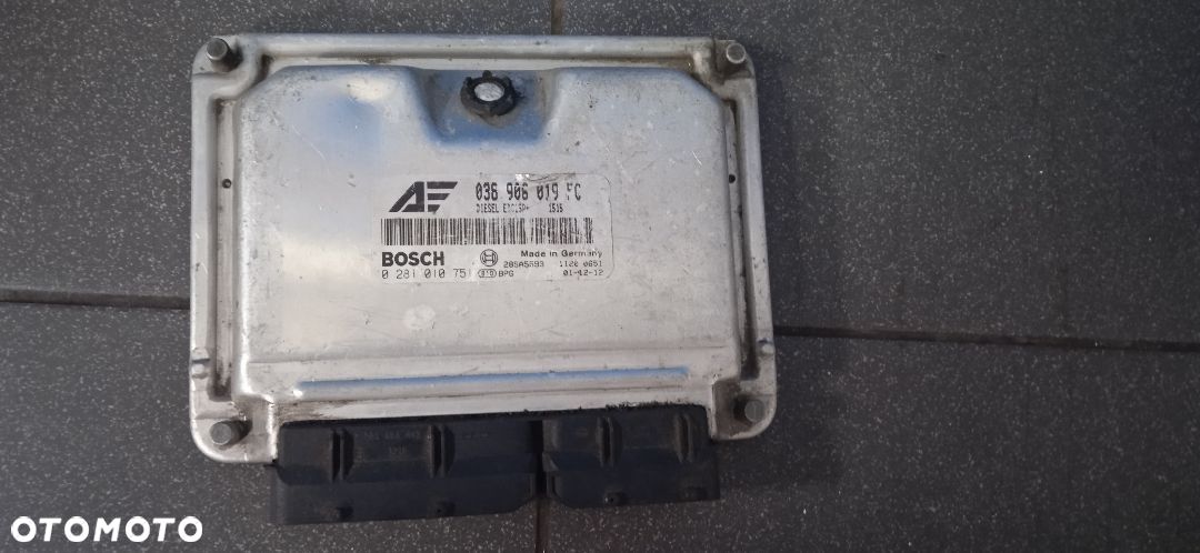 Sterownik Silnika Bosch VW Seat Skoda Ford  038906019FC - 1