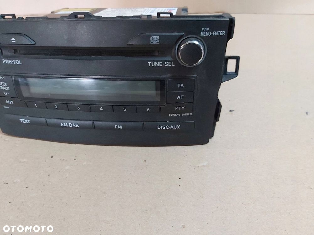 Toyota Auris I Lift Radio CD WMA - 2