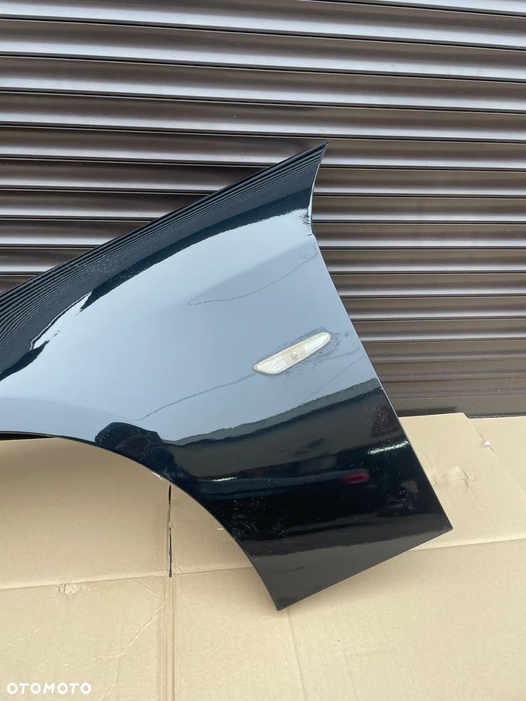 BMW E90 E91 BŁOTNIK BŁOTNIKI prawy lewy czarny 475 blacksapphire ORYGINAŁ W KOLOR - 8