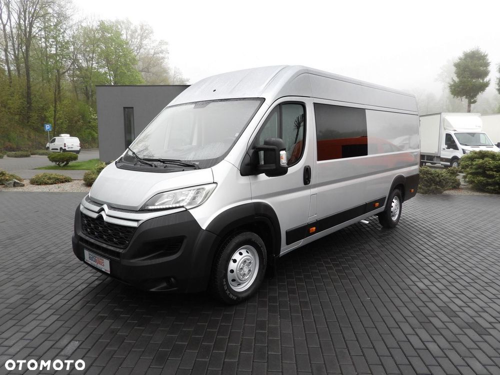 Citroën JUMPER  FURGON BRYGADÓWKA  7 MIEJSC TEMPOMAT LEDY KLIMATYZACJA  165KM - 19