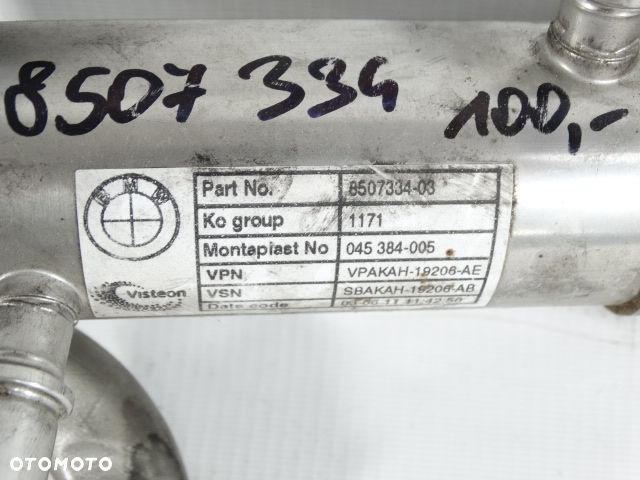 BMW 5 E60N N43 Zawór Recyrkulacji Spalin EGR BMW 5 E61N 1 E81 E82 E87N E88 3 E90 E90N E91 E91N E92 E92N E93 E93N 520i 116i 118i 120i 316i 320i 318i 11717563241 7563241 - 6