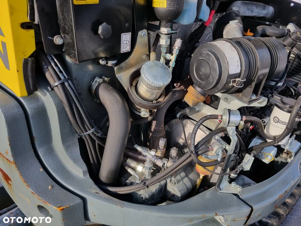 Wacker Neuson EZ38 koparka 4tony 2018r 1289h Import Norwegia-Maszyna JAK NOWA aktualna DEKRA 2026r. silnik Yanmar. dodatkowa linia Hydr. Zamki na tłokach. Szybko-złącze Hydra. 2 łyżki. Zero luzów wycieków. Okazja! - 21