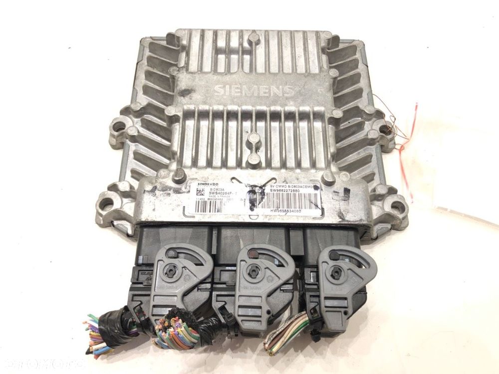 KOMPUTER SILNIKA  PEUGEOT 407 (6D_) 2004 - 2011 2.0 HDi 135 (6DRHRH, 6DRHRE, 6DRHRG, 6DRHRJ) 100 kW - 1