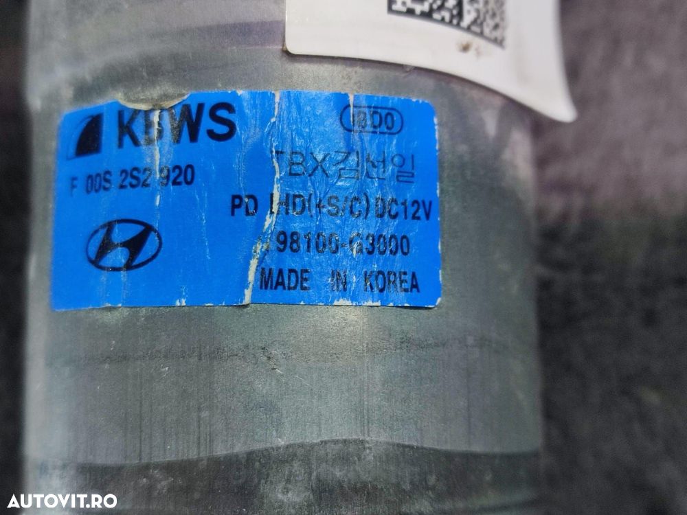 Motoras stergator parbriz 98100-G3000 Hyundai i30 PD 3 [2th facelift] - 3