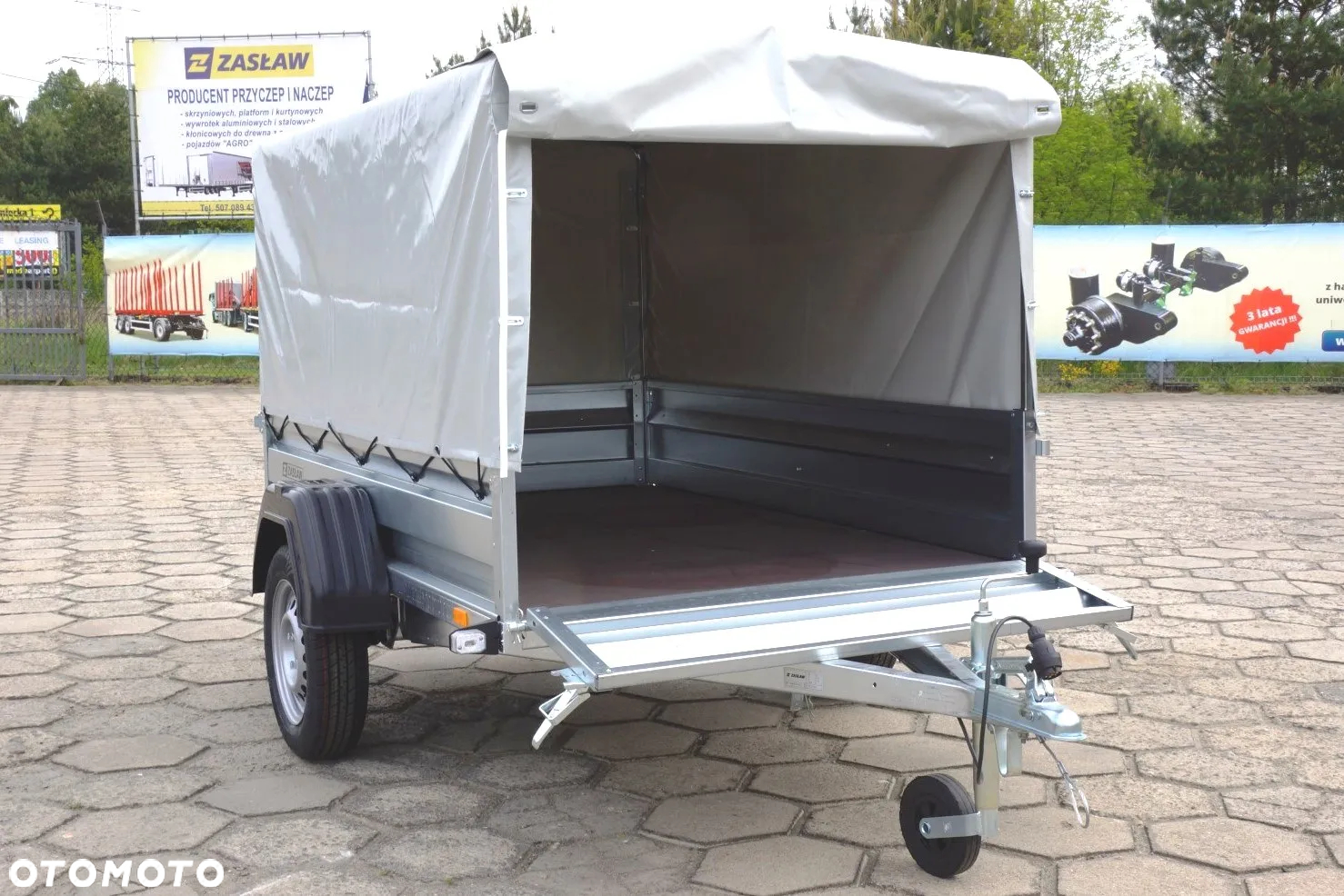 Zaslaw 1 oś, przyczepa na prawko B Ład 600 KG ! - 4