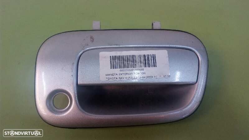 MANIPULO EXTERIOR PORTA TRASEIRA TOYOTA RAV 4 II 2005 -6909042050 - 3