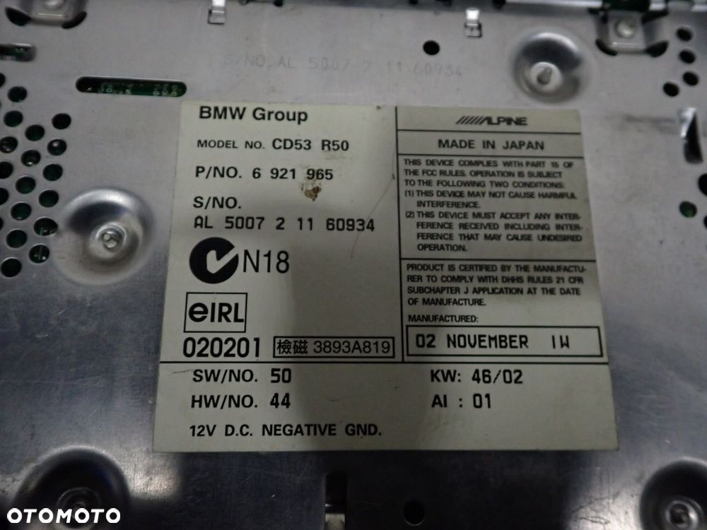 RADIO MINI ONE D 6921965 - 7