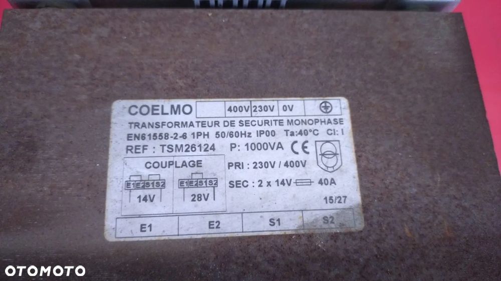 TRANSFORMATOR COELMO TSM26126 NO 925/041 - 4