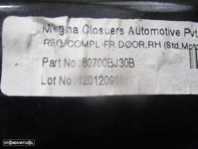 Elevador Sem Motor 80700BJ30B NISSAN NV200 2013 1.5DCI 110CV 5P BRANCA FD - 3