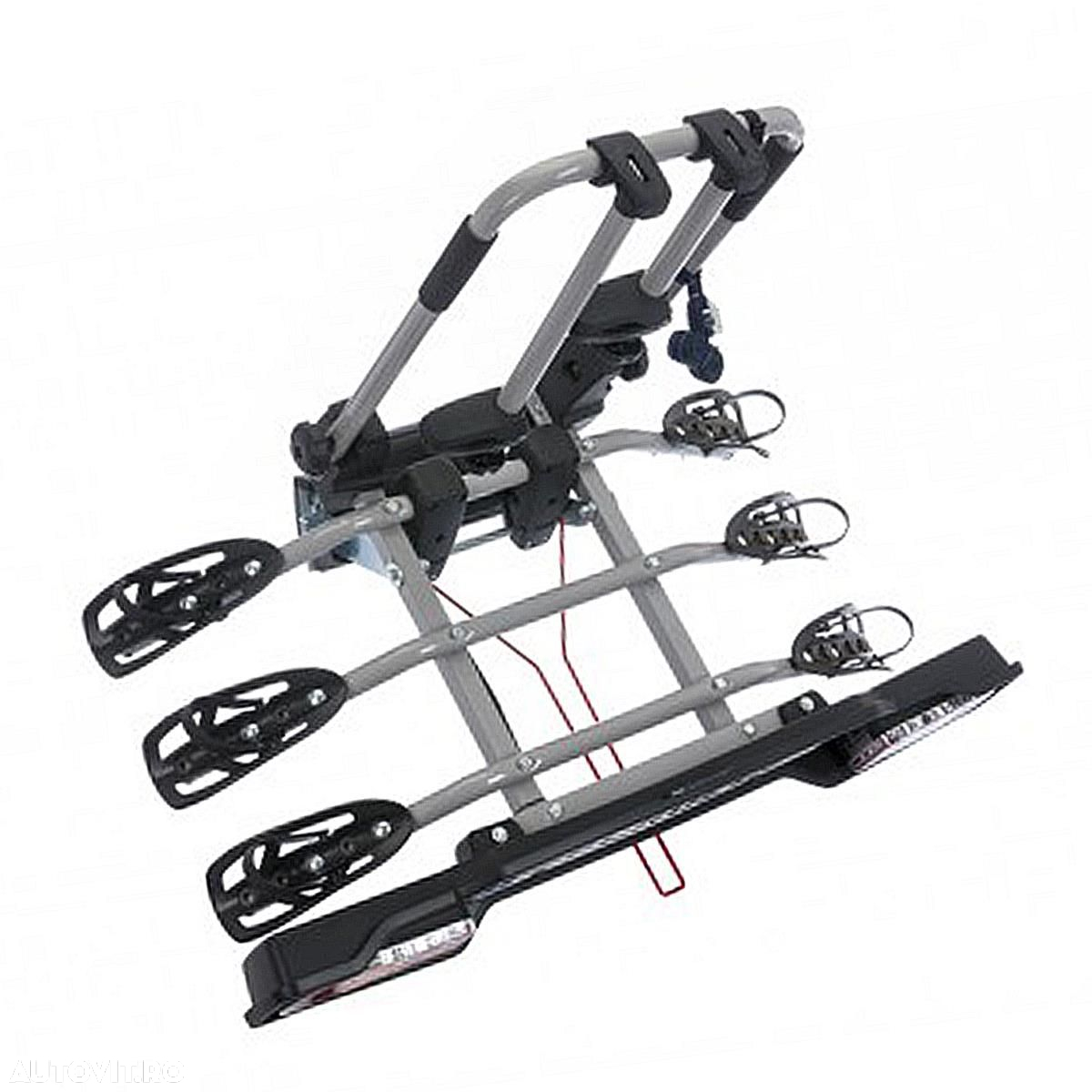 Suport 3 biciclete Peruzzo Parma 706/3 cu prindere pe carligul de remorcare - 3