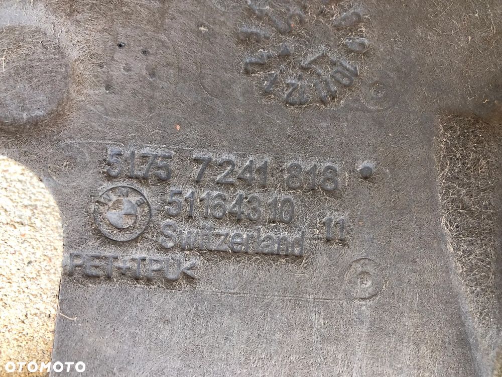 BMW F20 F21 F22 F23 F30 F31 F32 F33 XDRIVE OSŁONA PŁYTA OBUDOWA POD SILNIK 7241818 - 4