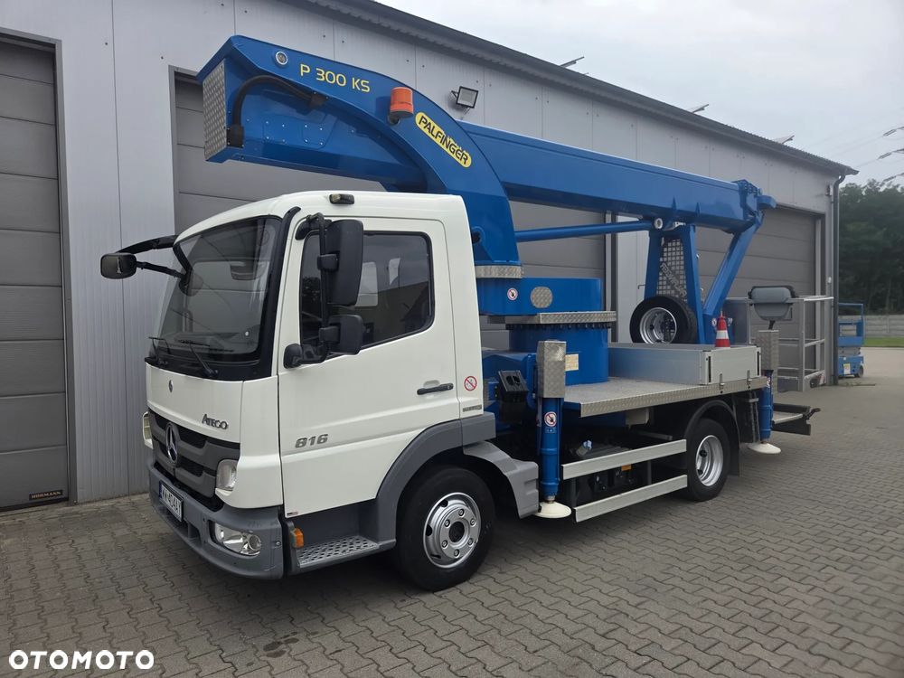 Mercedes-Benz Atego 816 - 30 m PALFINGER P 300 KS Podnośnik koszowy ZWYŻKA WUMAG WT 300 Ruthmann - 1