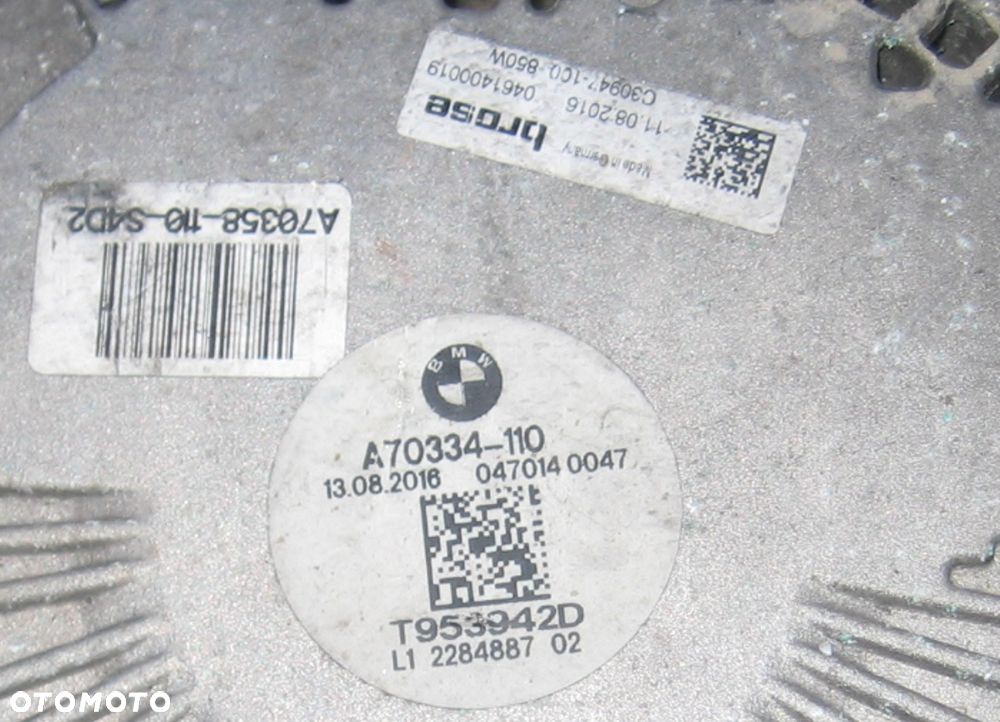 wentylator chłodnicy wyody BMW 2 F87 M2  2284887 - 4