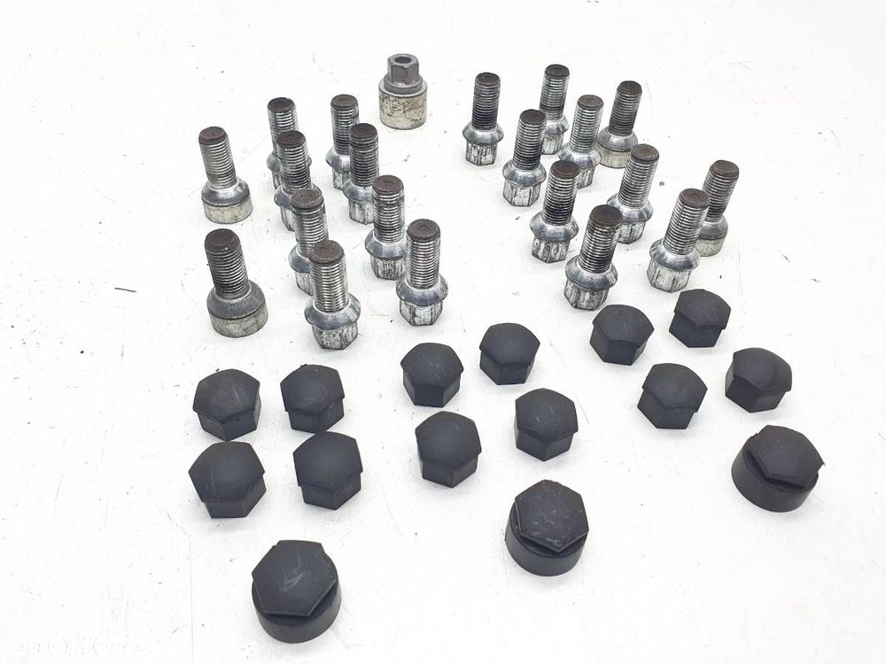 ŚRUBY SZPILKI ZŁODZIEJKI KÓŁ FELG ALUMINIOWYCH SUPERB IV 3P PASSAT B9 - 1