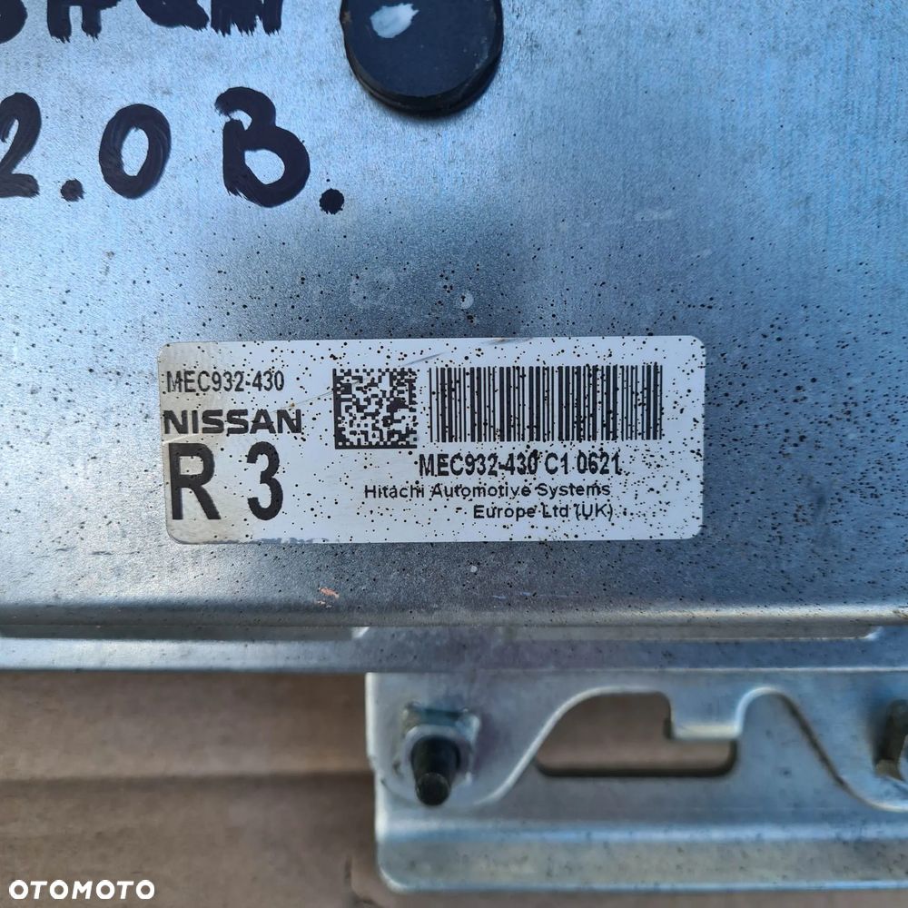 NISSAN QASHQAI J10 LIFT 2.0 STEROWNIK KOMPUTER SILNIKA - 3