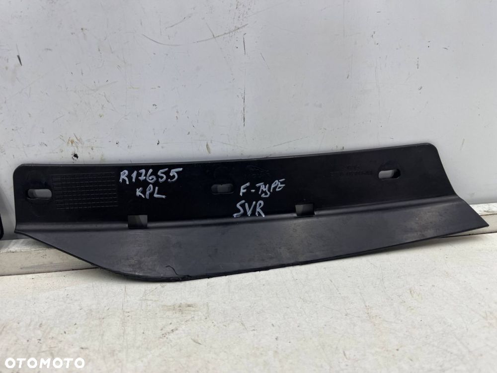 Spoiler zderzaka Jaguar F-Type x152 SVR 14-24r. hokej dokładka przednia dolna płyty zderzaka komplet - 8