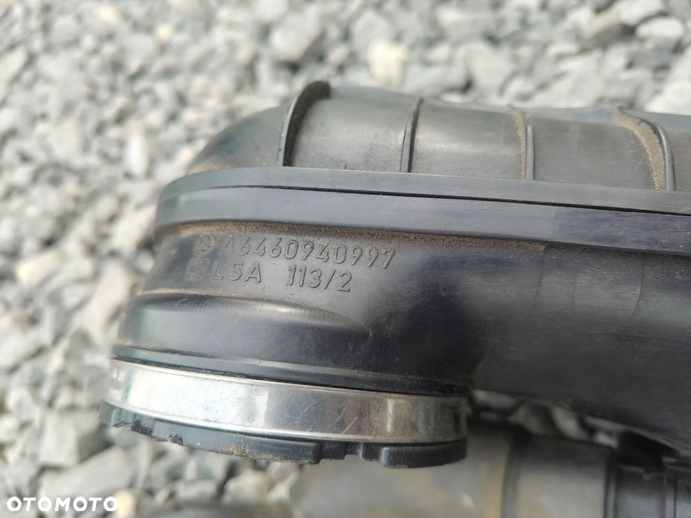 MERCEDES W204 2.2 CDI  om646 RURA PRZEWÓD POWIETRZA Turbosprężarki Dolot A6460940997 - 3