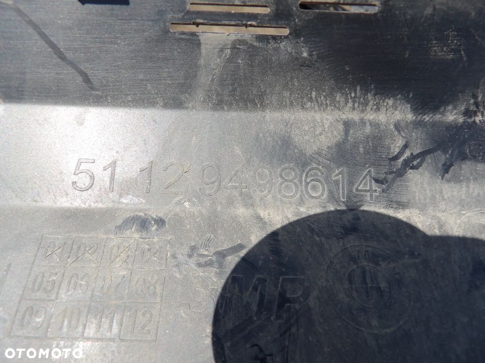 BMW - G30,G31 - M PAKIET - LCI - DOKŁADKA - SPOJLER ZDERZAKA TYLNEGO - 9498614 - 2